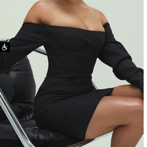 Mistress Rocks Black Dress